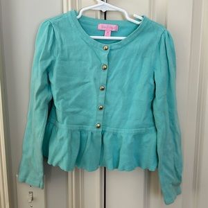 Little Girls’ Lilly Pulitzer Cardigan | Size M (6-7)
